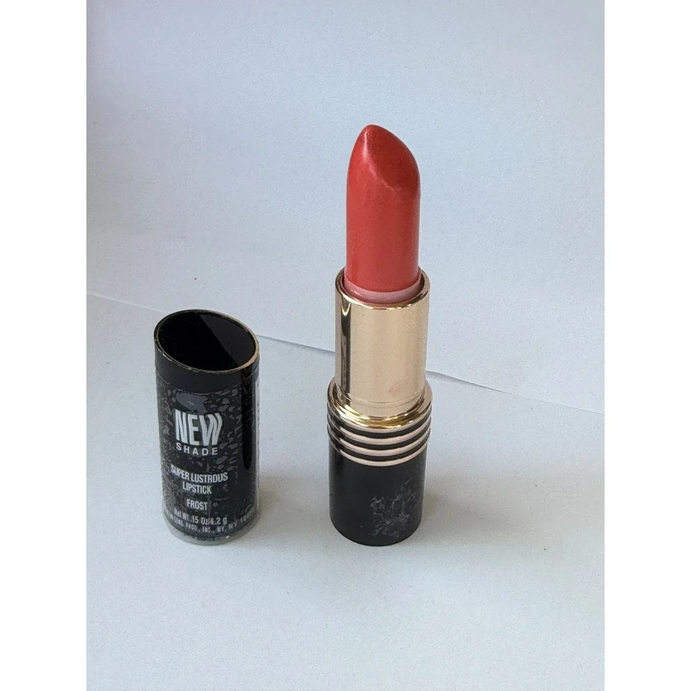 Revlon Super Lustrous Lipstick Frost 912 Tang-Y Orange Coral 0.15oz Discontinued